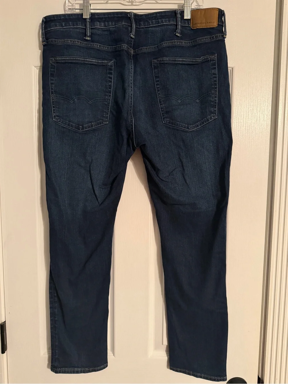 American Eagle Outfitters Skinny Jeans in Dark Blue Wash